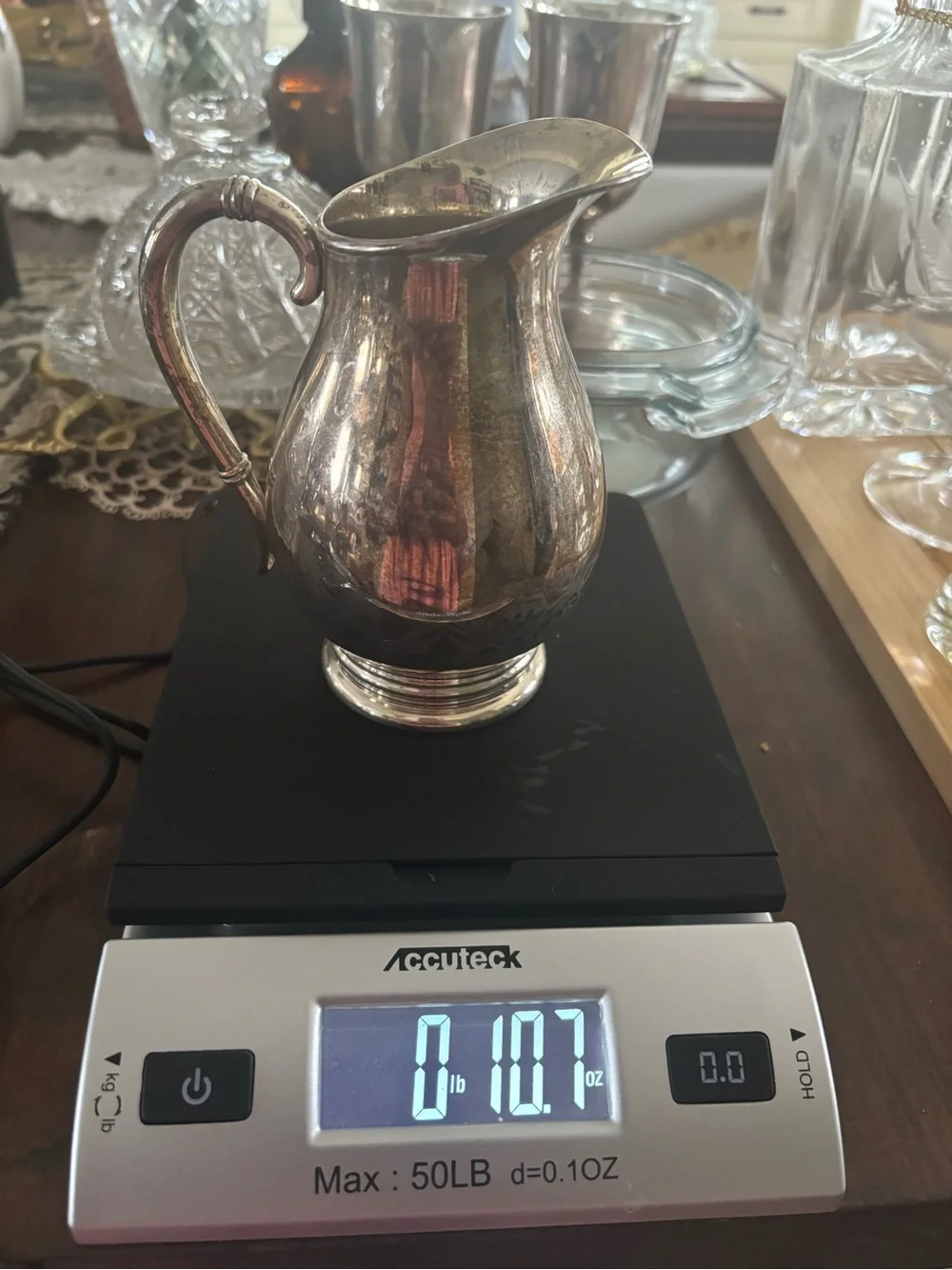 4 Piece International Silver Royal Danish International Sterling Silver Tea Set